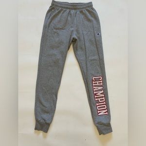 Adult Small Grey Champion Sweat Pants